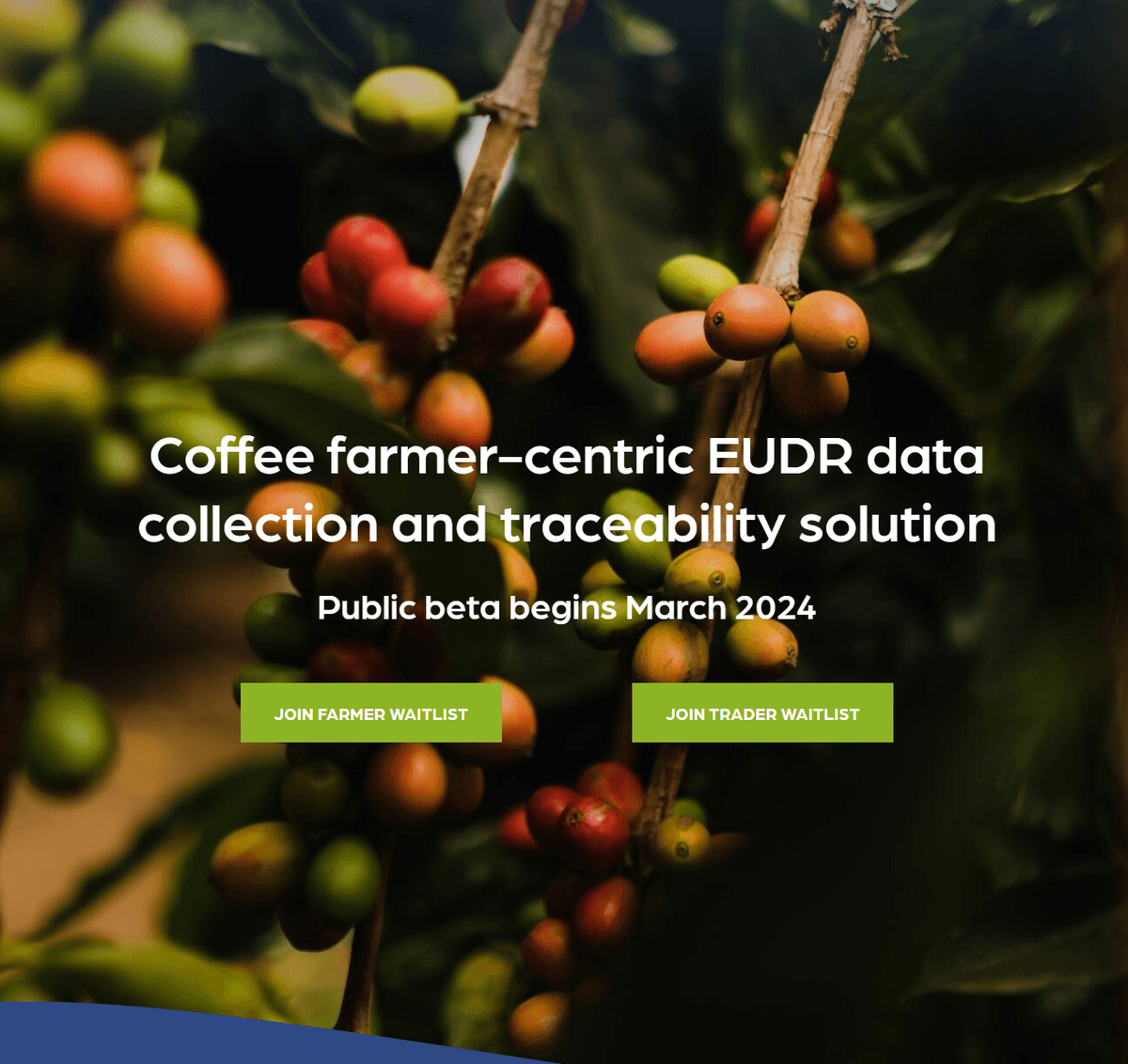 CoffeeTrace Landing